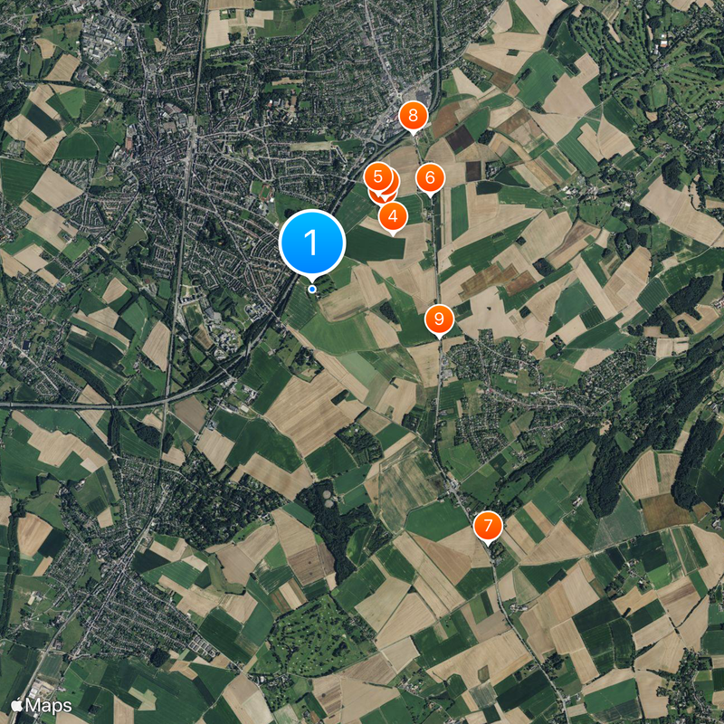 Hougoumont Map