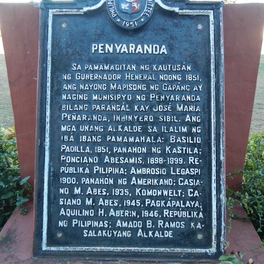 Penyaranda historical marker