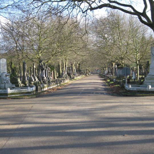 Friedhof und Krematorium von London
