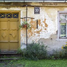 Exterior doors at Jelgavas iela 33, Kuldīga
