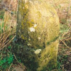 Milestone, W of Barrow Plantation, on ridge above Astall; between A40 roundabout & turn to Brize