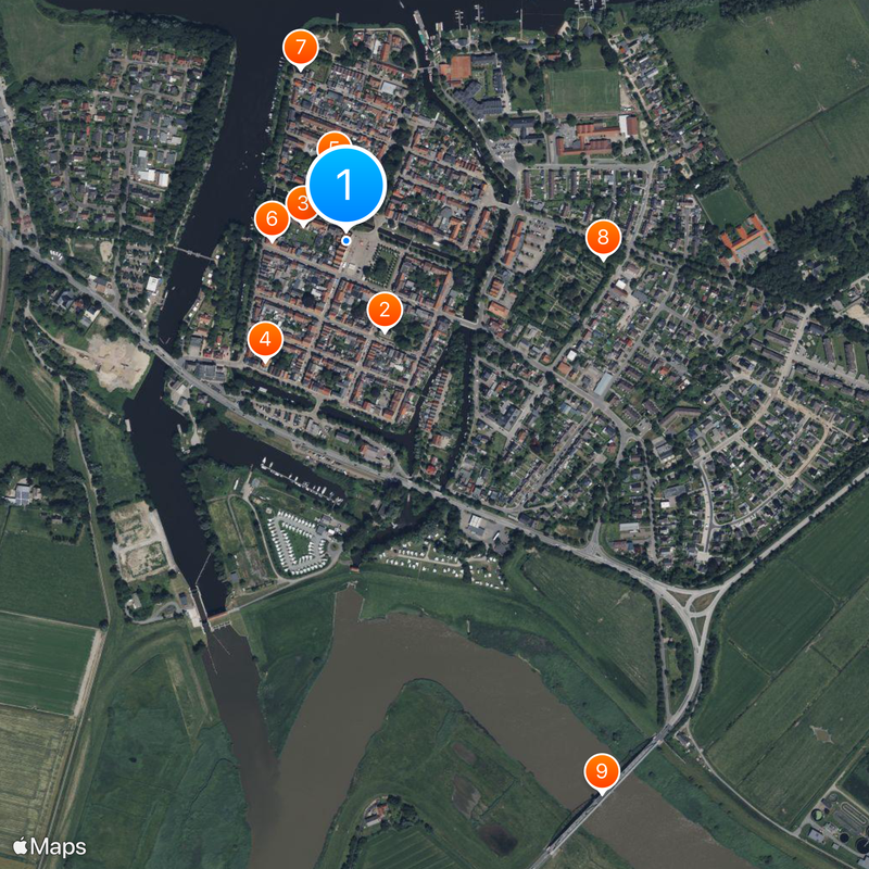 Friedrichstadt Carte