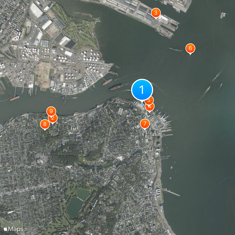 New York Wheel Kaart