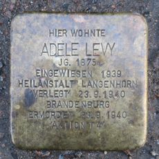 Stolperstein dedicated to Adele Levy