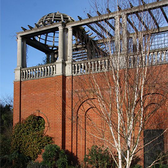 The Hill Garden Cruciform Pergola
