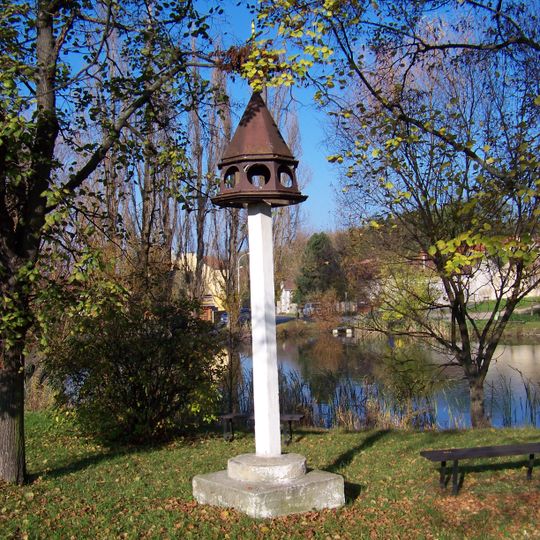 Belfry by Miškovice pond