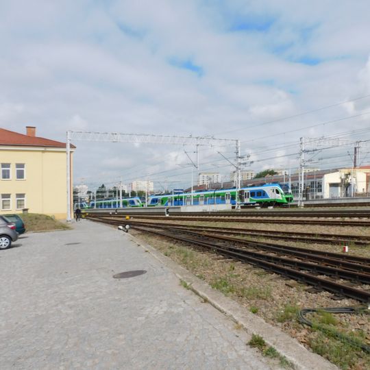 Budynek administracyjny stacji Rzeszów Główny