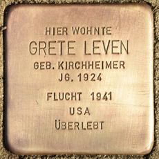 Grete Leven geb. Kirchheimer