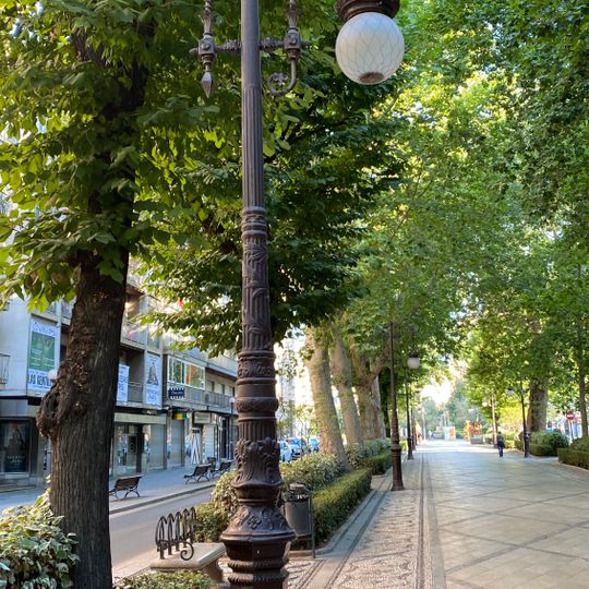 Conjunto de Farolas de la Carrera de la Virgen