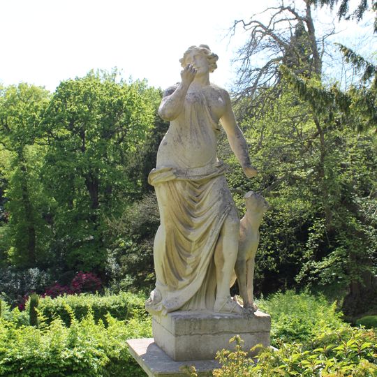 Sculpture Depicting Autumn In Belvoir Castle Sculpture Garden