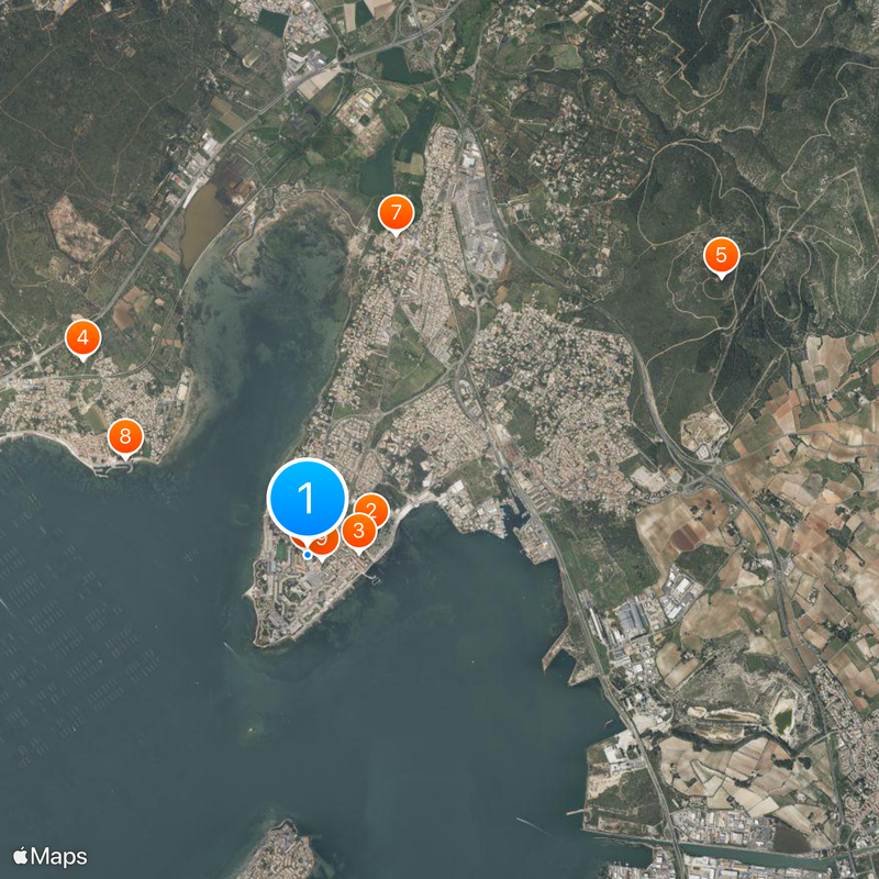Balaruc-les-Bains Map