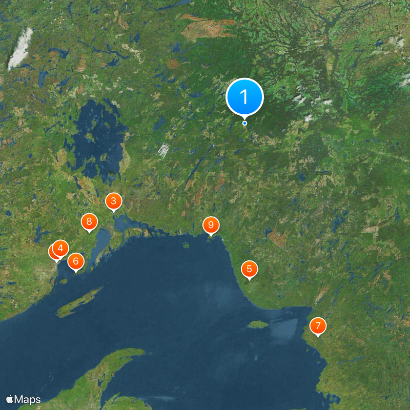 Northern Ontario Map