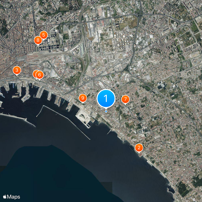 San Giovanni a Teduccio Mapa