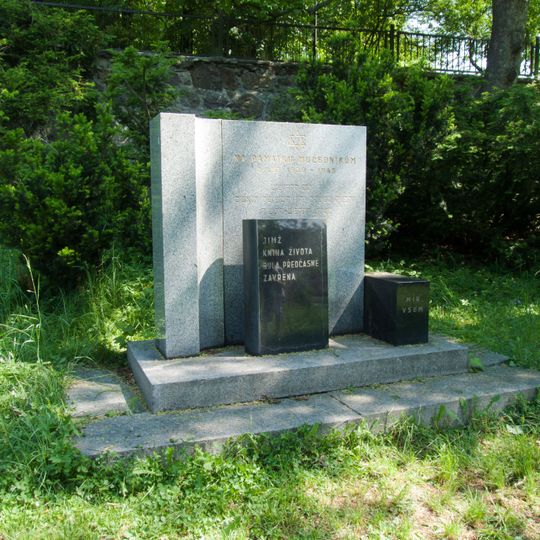 Old Jewish cemetery in Tábor