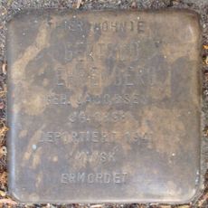 Stolperstein dedicated to Gertrud Ehrenberg