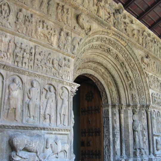Romanesque portal of Ripoll Monastery