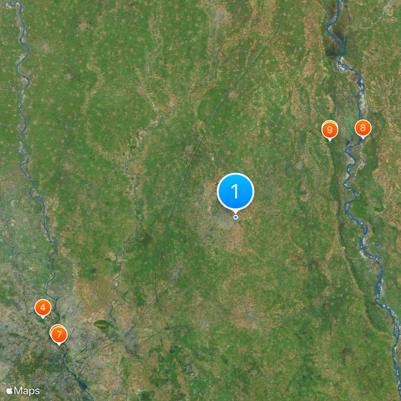 Chaudhary Charan Singh University Map