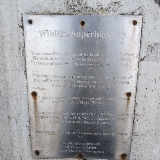 Opera d'arte, piastrella