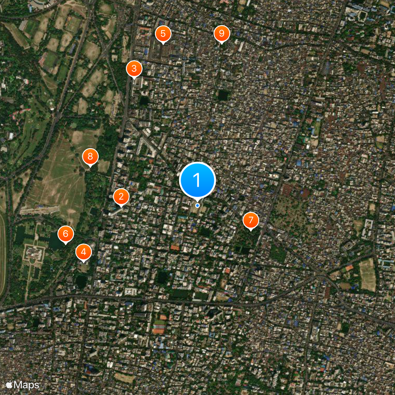 St. Xavier's College Map