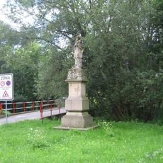 Statue of John of Nepomuk in Staré Město