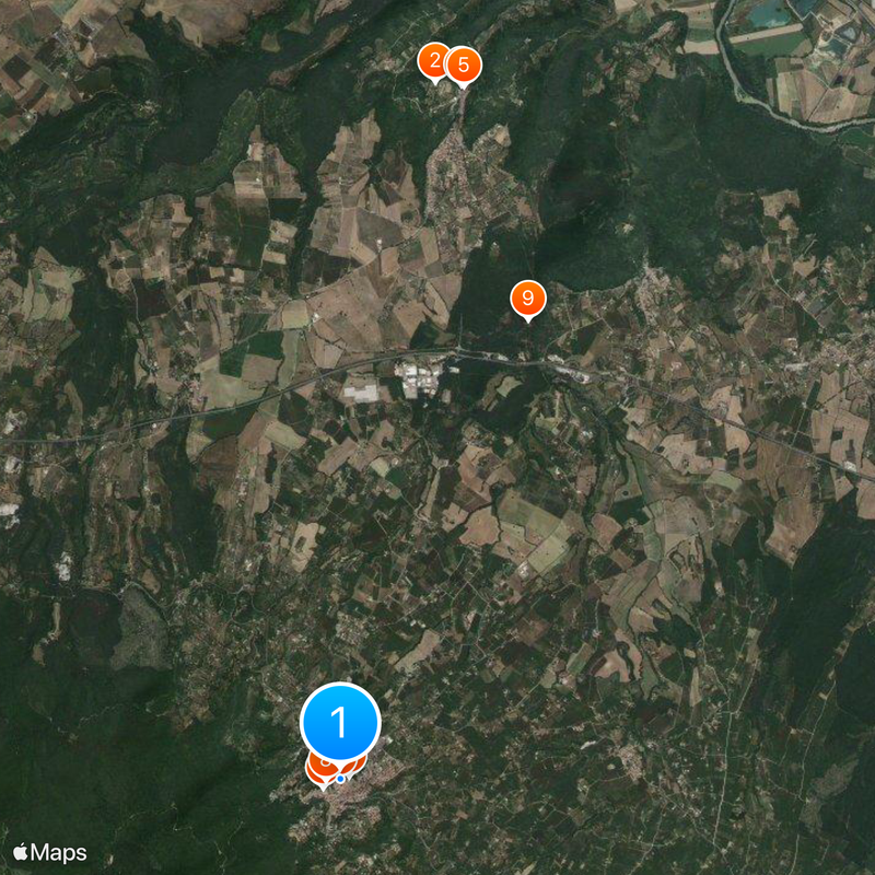 Soriano nel Cimino Map