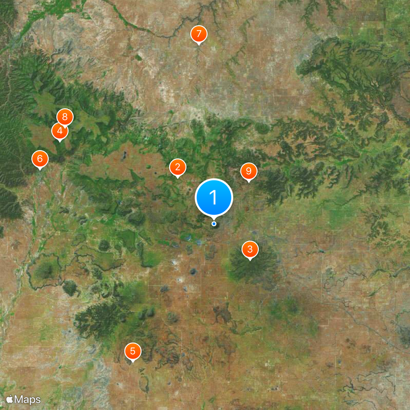 Capulin Volcano National Monument Map