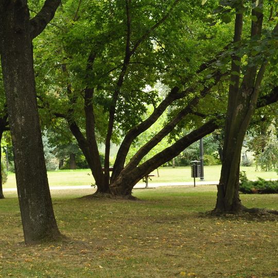 Oborskis' park in Mielec