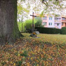 Kříž v ulici Pod Floriánem v Pelhřimově