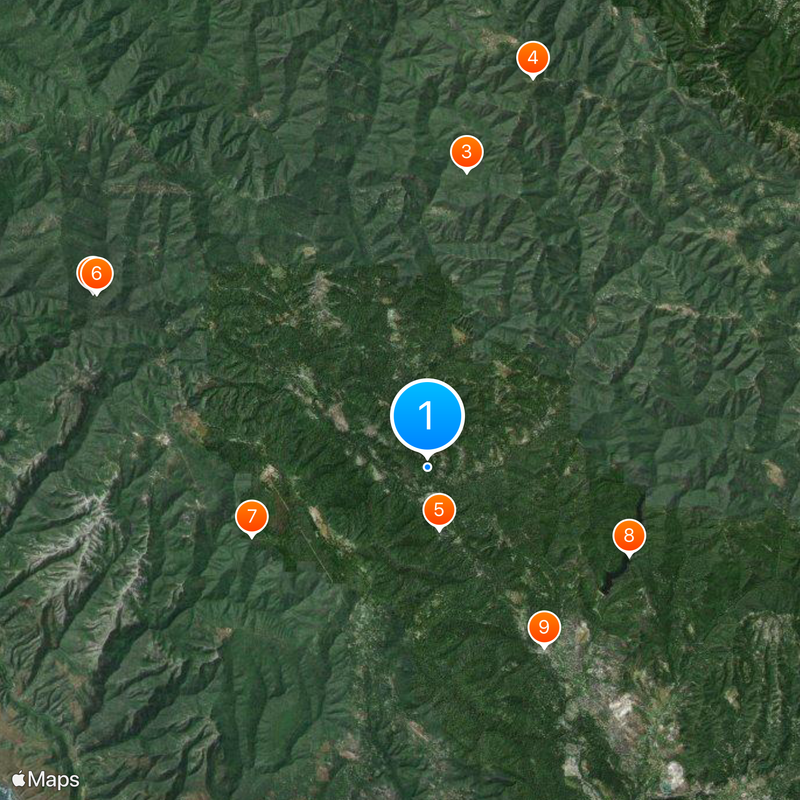 Boulder Creek Map