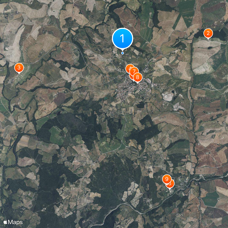 San Quirico d'Orcia Map