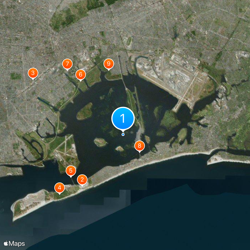 Jamaica Bay Map