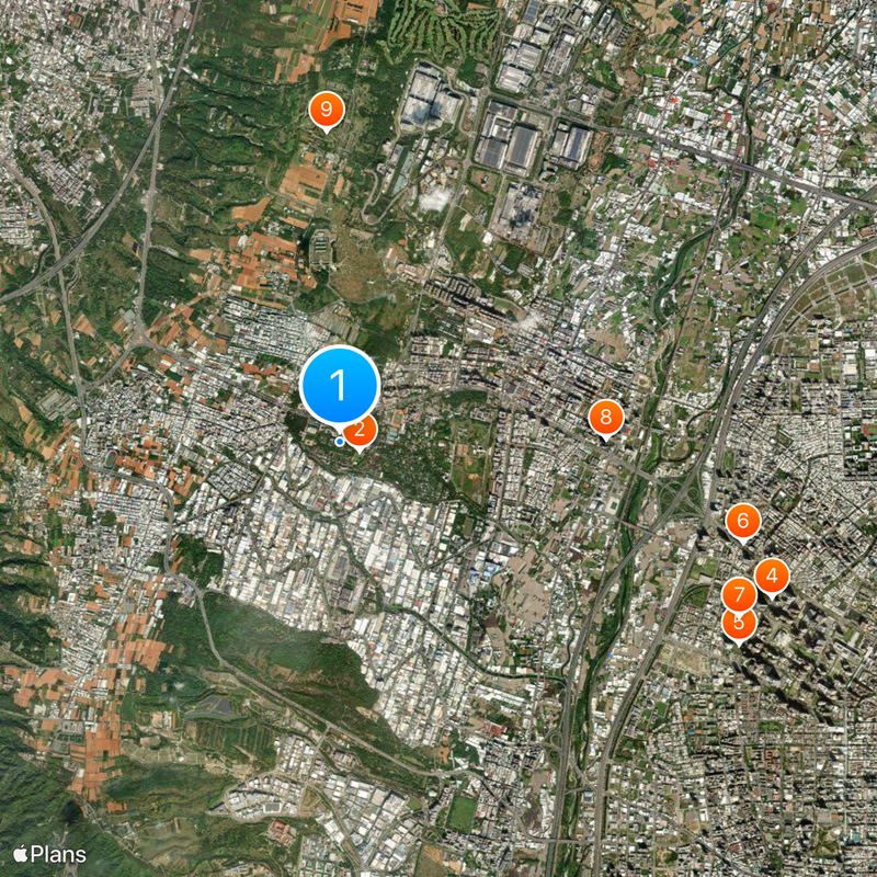 Tunghai University Map