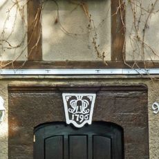 Portal eines Wohnhauses Färbergasse 9