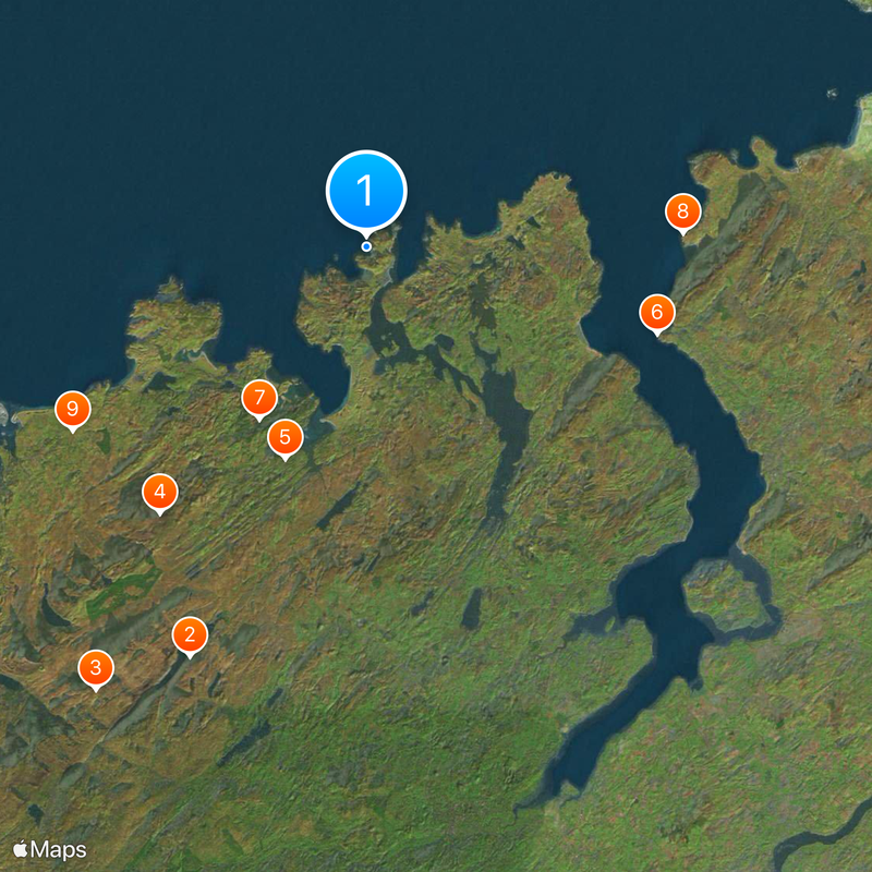 Boyeeghter Bay Map