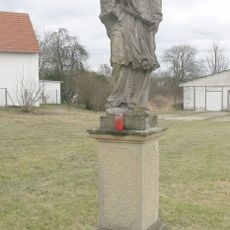 Socha svatého Jana Nepomuckého v Žitenické ulici v Litoměřicích