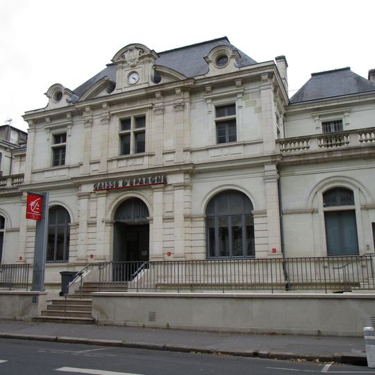 Building of the Savings Bank of Tours