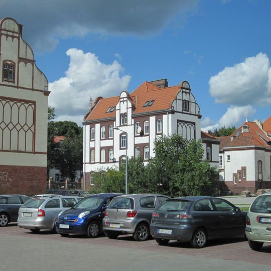 Former barracks of the Prussian army in Mrągowo