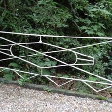 De tempel: moestuinhek