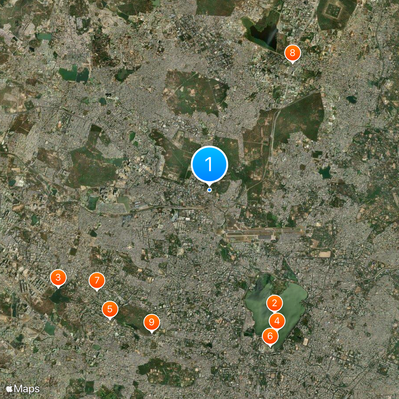 National Remote Sensing Centre Map
