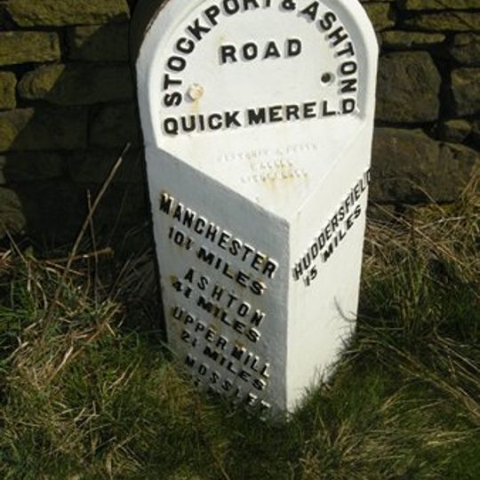 Milestone, ExYW Platting Lane, Lydgate