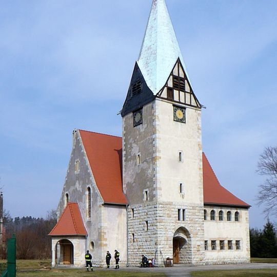 Kościół ewangelicki, ob. rzym.-kat. św. Mikołaja i Matki Boskiej Śnieżnej