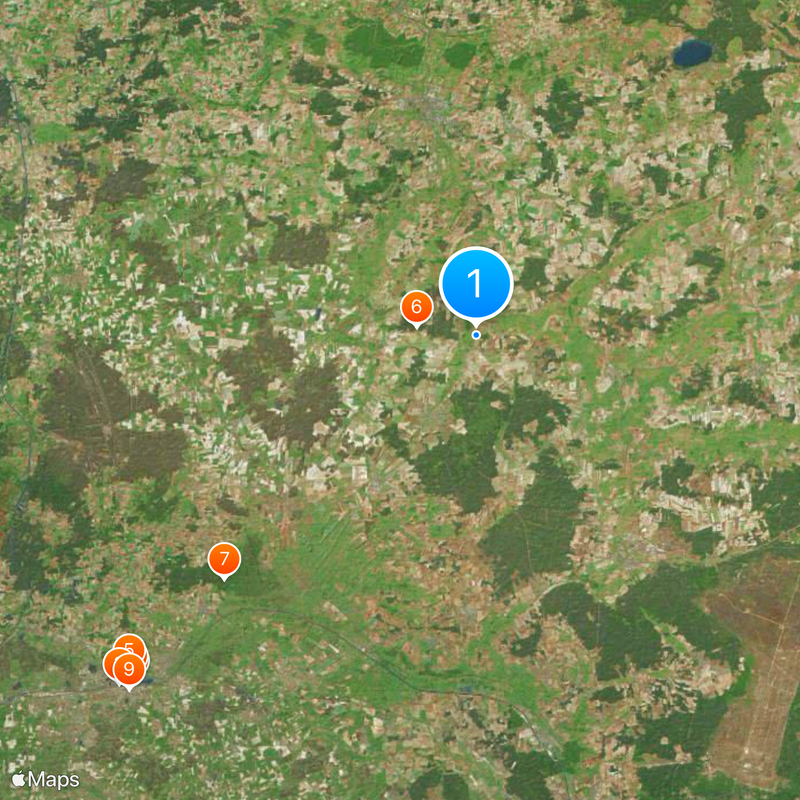 Circondario di Altmark Salzwedel Mappa