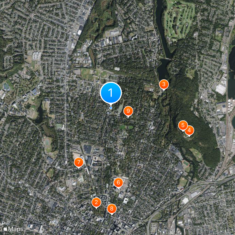 Albertus Magnus College Map