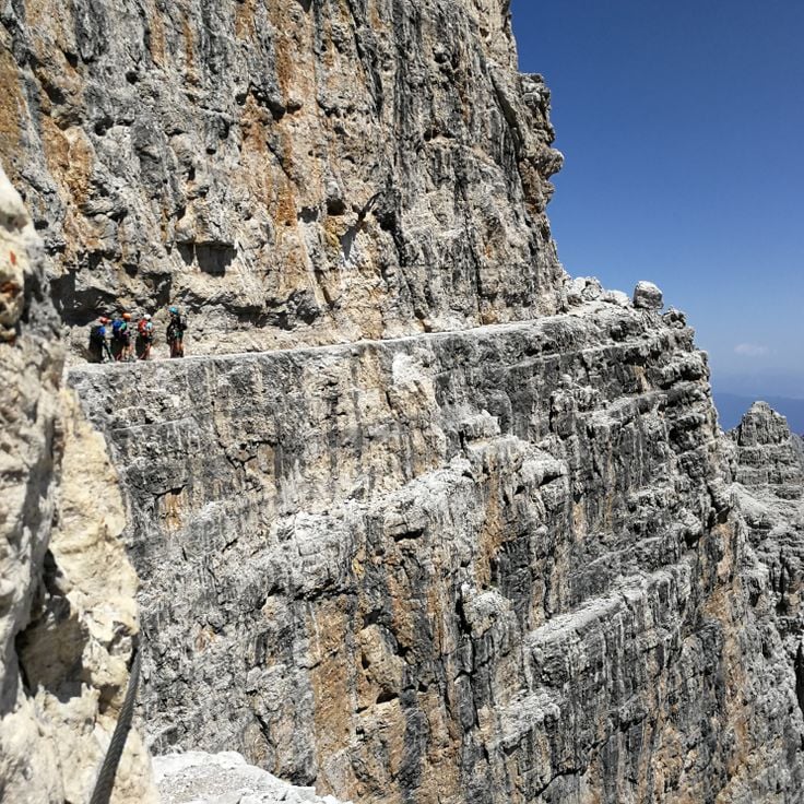 Via ferrata delle Bocchette Centrali