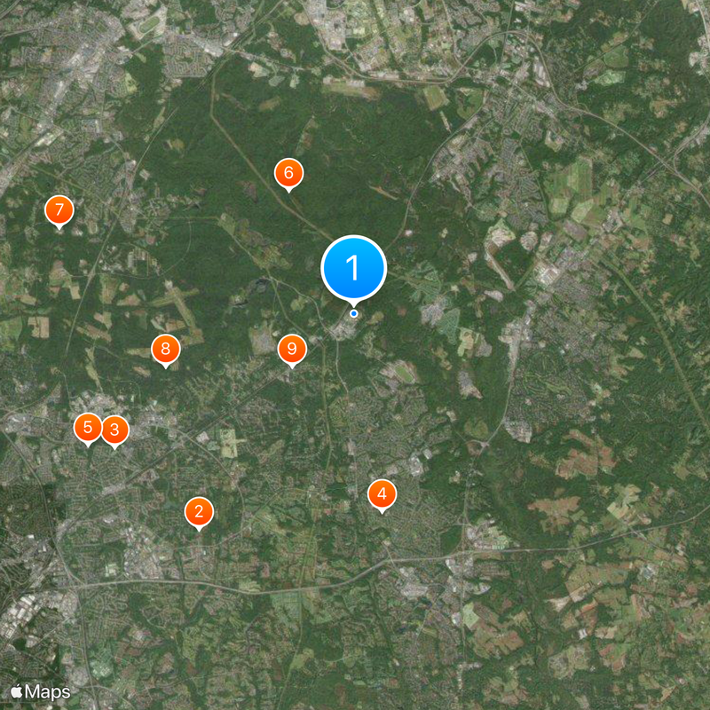 Bowie State University Map
