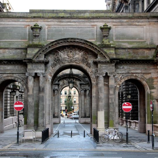 82 George Square, City Chambers, North Screen Archway