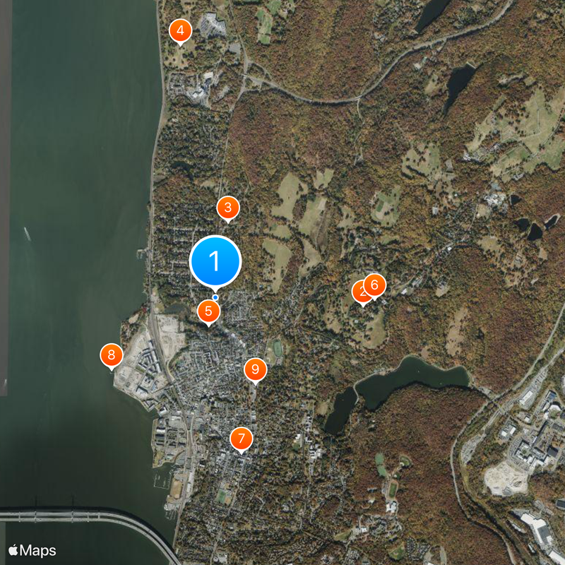 Old Dutch Church of Sleepy Hollow Mappa