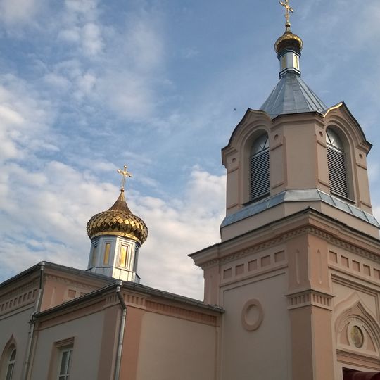 Saint Alexander Nevsky Orthodox church in Indura
