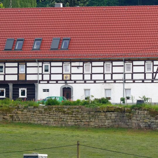 Barbarinenhof, jetzt Wohnhaus Pfaffensteinweg 5