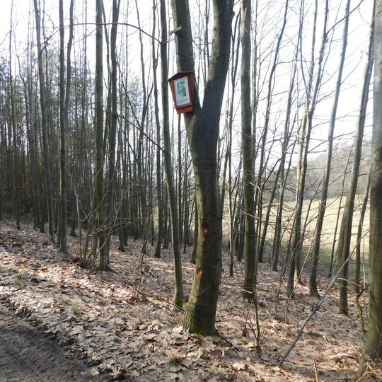 1. zastavení křížové cesty Ondřejov - Kaliště